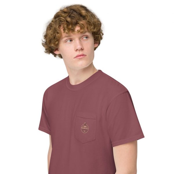 Passion's Coffee Unisex garment-dyed pocket t-shirt