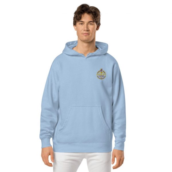 unisex pigment dyed hoodie pigment light blue front 639648d242286