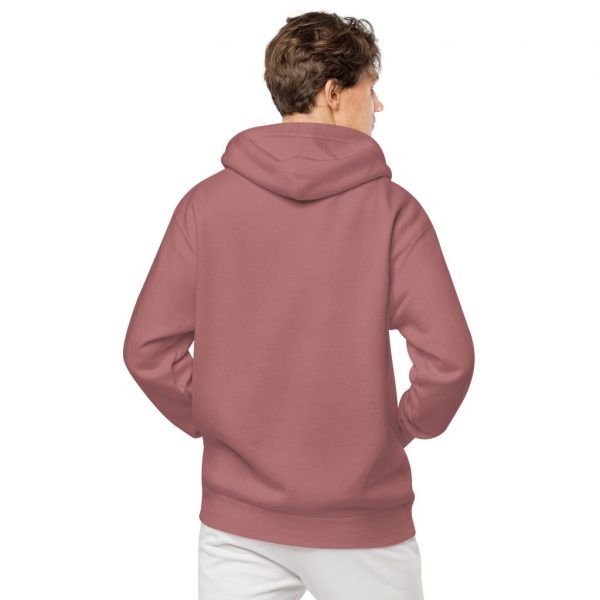unisex pigment dyed hoodie pigment maroon back 639648d23c741
